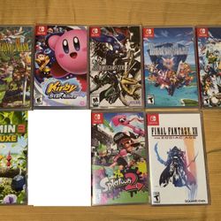 Nintendo Switch 1 New  Videogame Lot