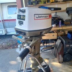 1972 Johnson 20-hp Very Nice 