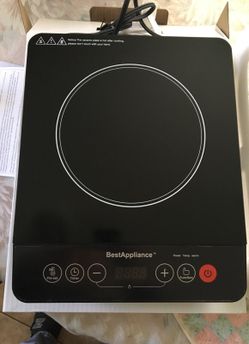 120v induction cooker. Brand new in box. Very fast.