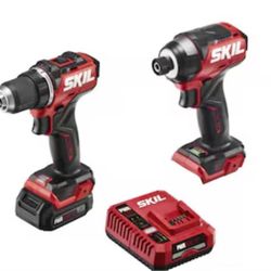 SKIL PWR CORE 12 Power Tool Combo Kit no battery no charger