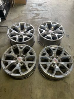 20” GMC Factory Wheels 6Lug