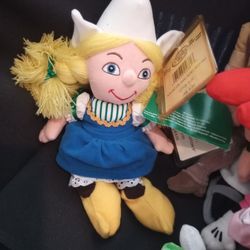 Holland Girl Small World Bean Bag Plush