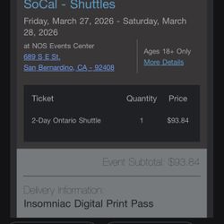 Beyond Wonderland Shuttle Pass Ontario