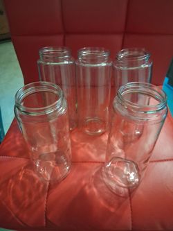 Tall Vintage Glasses (Lot of 5)
