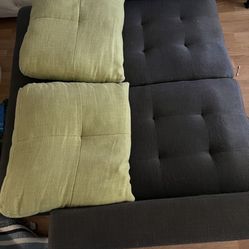 Futon GRAY sofa 