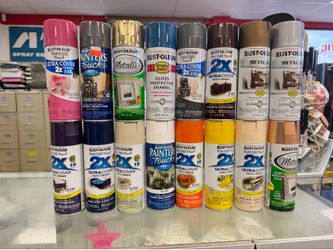 Spray can paint
