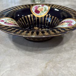 12 inch wide floral decor floral decorative bowl