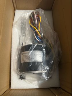 ORM5458, ORM5458B Conderser Fan Motor, 1/3 HP, 1075 RPM, 208-230V, 2 Amps, 48Y Frame, Ball Bearing AC Condenser Fan Motor for A.O. Smith F48U23A01, Jo