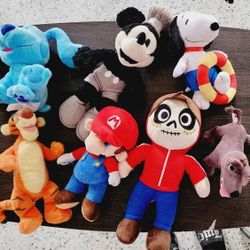 Character Plushies