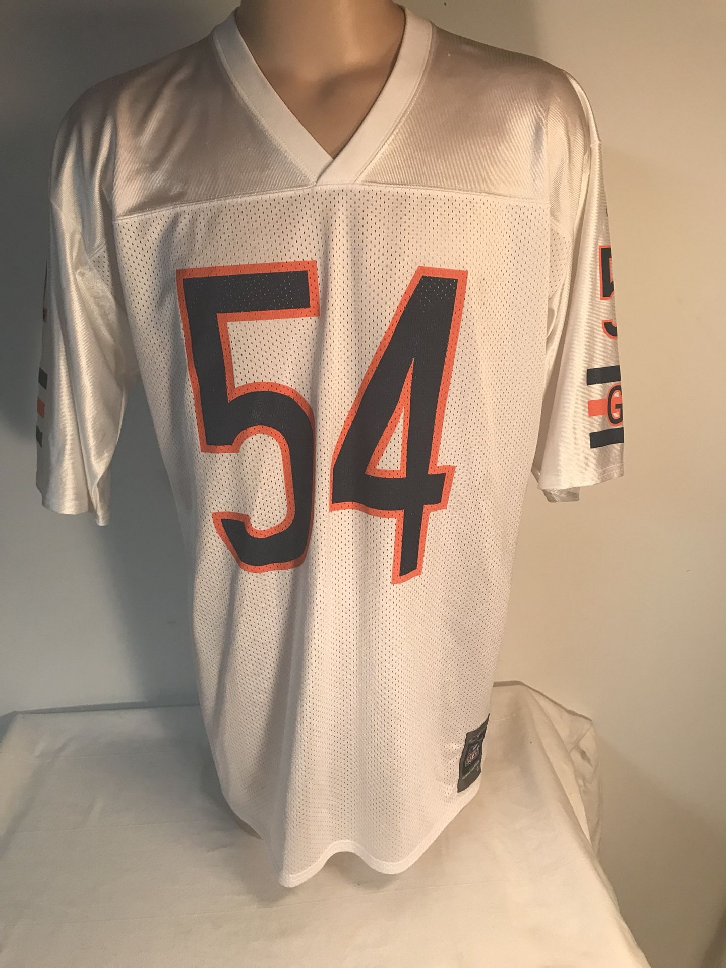 Men’s large Brian urlacher Chicago Bears jersey Reebok