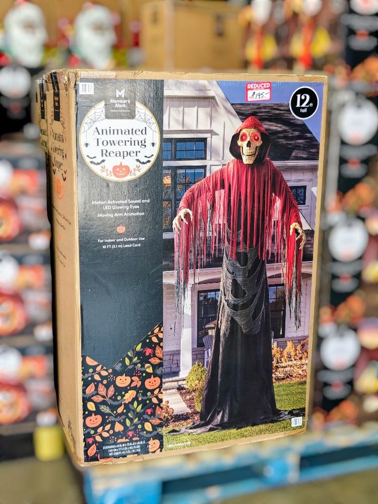 12ft Skeleton Reaper Halloween