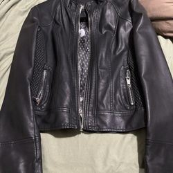 Guess Leather Jacket 