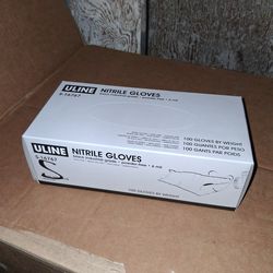 Uline nitrile gloves