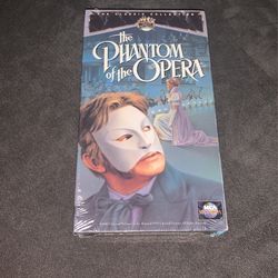 SEALED Phantom Of The Opera Vhs Tape 