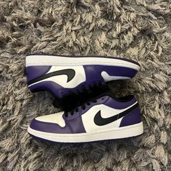 Jordan 1 Court Purple Low