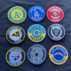 Patches NFL & MLB