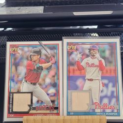 Bryce Harper/Corbin Carrol Game used