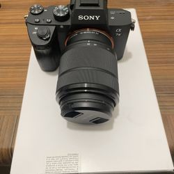 Sony A7 III Camera +Full Frame Lens