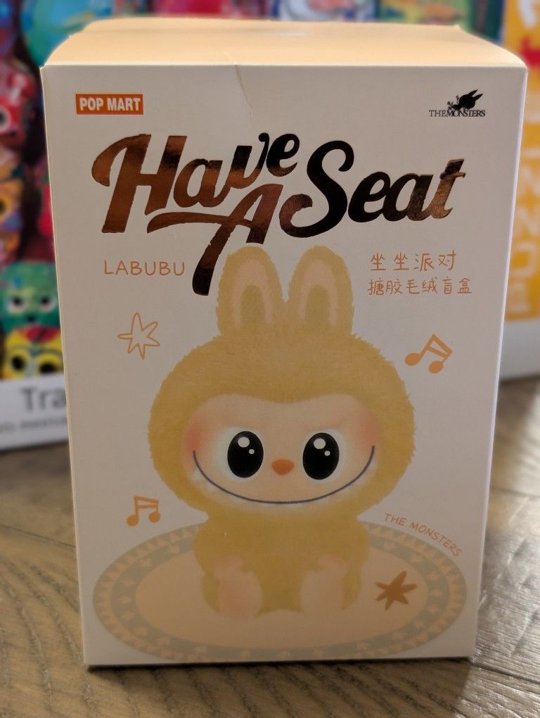 NEW Authentic POP MART Labubu Sealed Box!