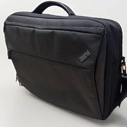 ThinkPad Black Nylon Padded Shoulder Messenger Bag for 15" Laptop