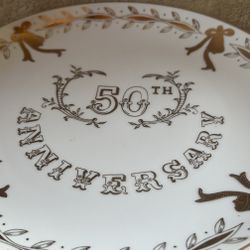 50Th Anniversary Plate