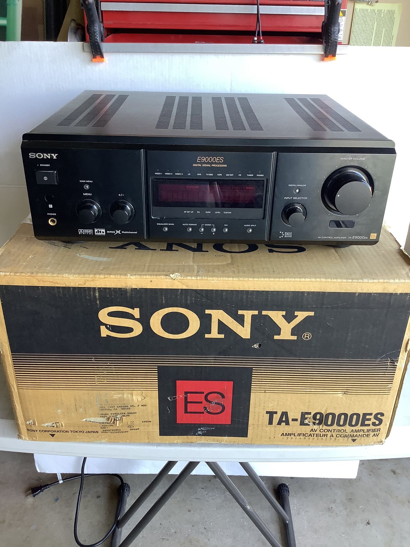 Sony ES Pre Amp 