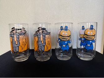 Vintage 1977 McDonald’s Collectable Glasses