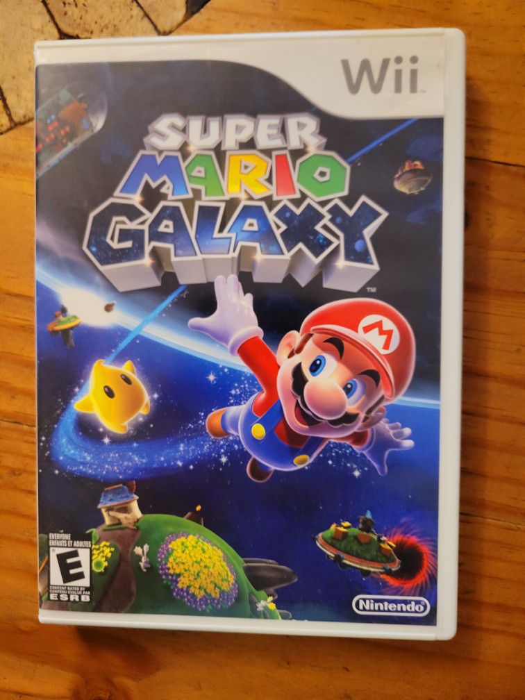 Wii Super Mario Galaxy. Check Out My Other Listings For More Wii Games 