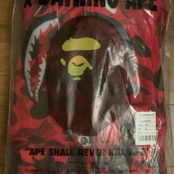 Red Bape Hoodie 