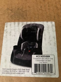 Safety 1st Crosstown Slim Convertible Car Seat