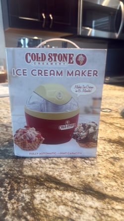 Cold Stone Ice Cream maker
