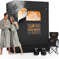 Portable Home Sauna For Two - NEW IN BOX