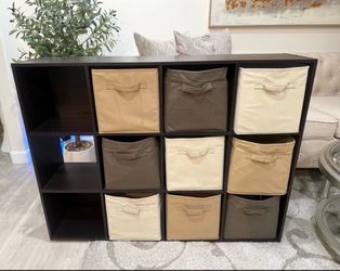 Cube storage shelves $50