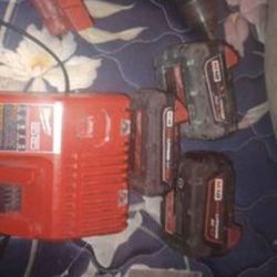 Millawalkie Hammer Drill With 3 Batteries and a Brand New Charger