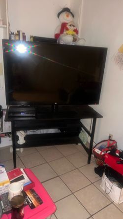 LG tv with stand