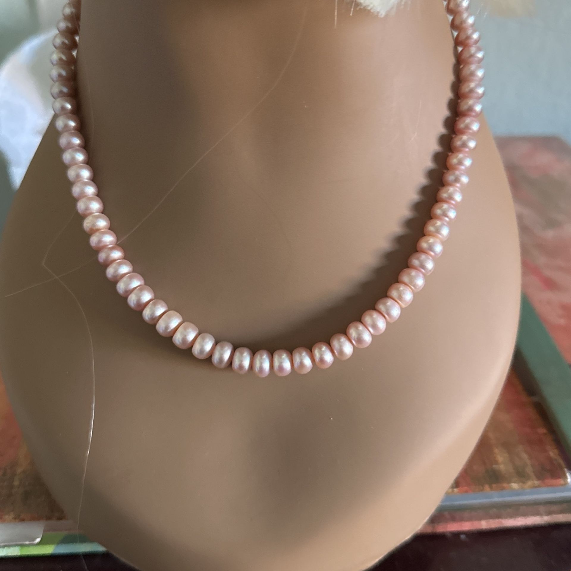Hermoso Collar De Perlas Antiguas