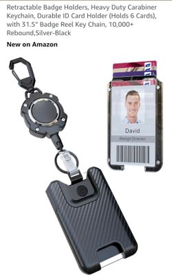 Retractabler 6 ID Badge holder