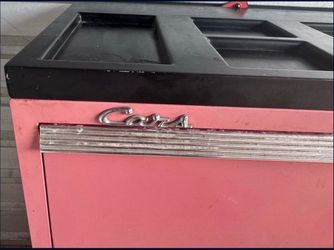 (2) pisney pixar cars ligtning mcqueen METAL promotional dresser and armoir RARE COLLECTORS PIECES FOR RACECAR BED