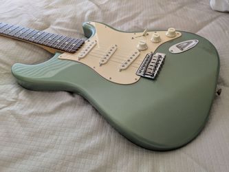 Fender Stratocaster 2003 Sage Green Metallic with Upgrades