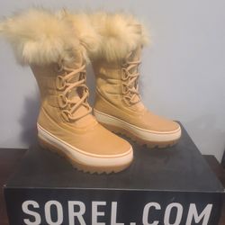 Sorel Women's Size 5 "Joan Of Arctic Next" Waterproof Snow Boots Brand New (Price Is Firm)