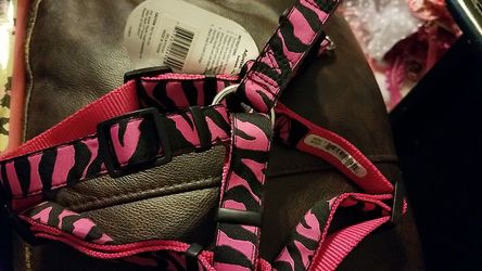 Top Paw Pibk Zebra Harness Medium.