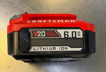 CRAFTSMAN V20 CMCB206 6 Ah Lithium-Ion High Capacity Battery