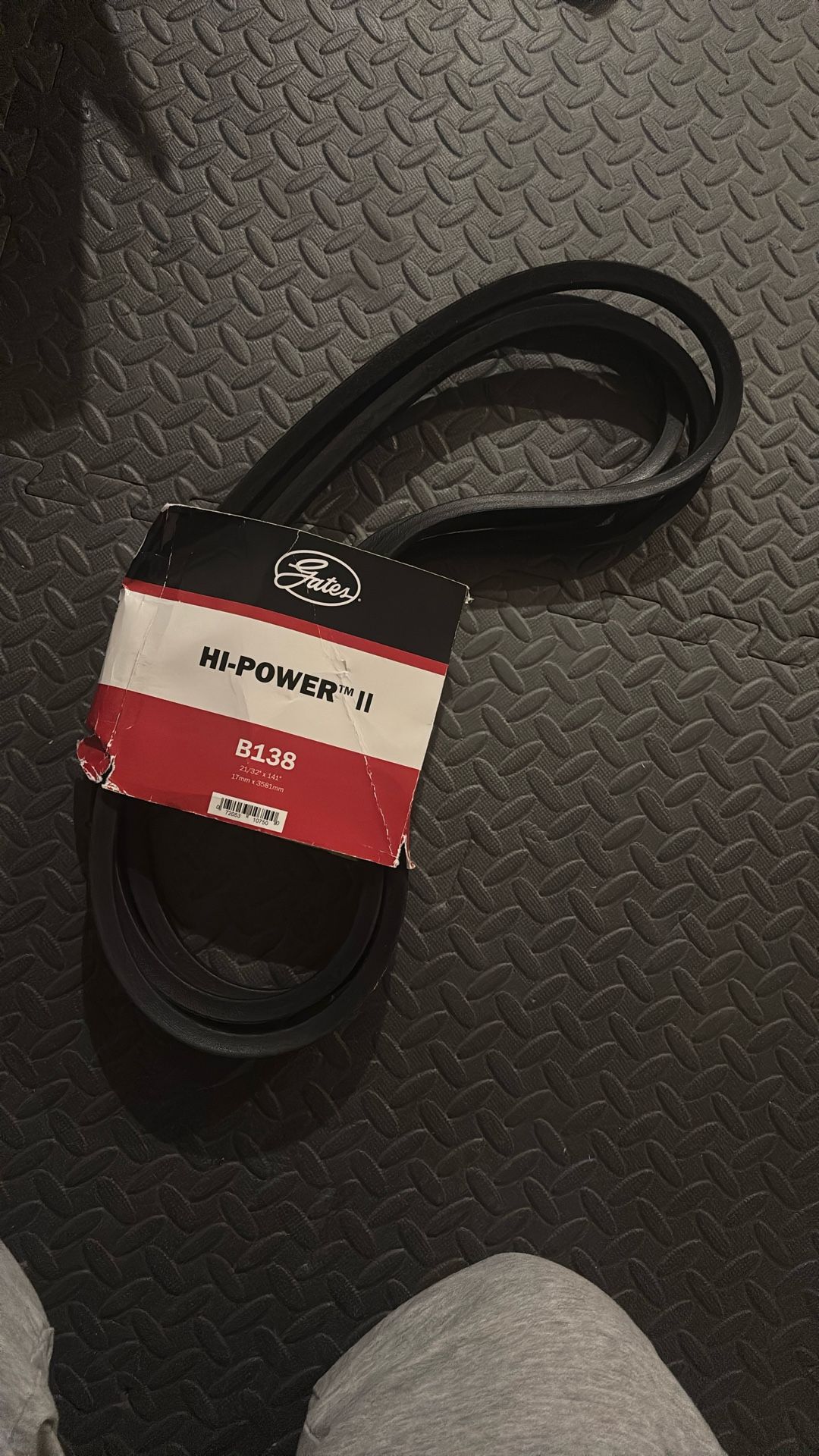Gates B138 Hi-Power II Belt 