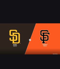 Padres vs Giants- July 31- 4 tickets- PARTY AT THE PARK