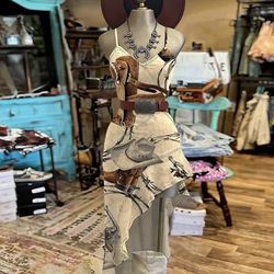 Western Cowboy Style Western Dress