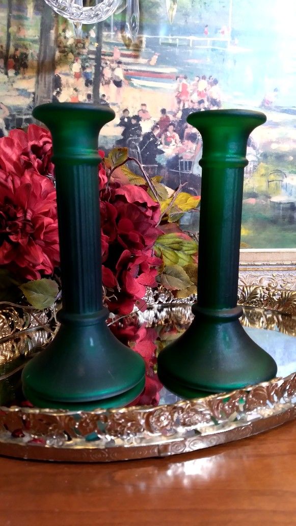 Vintage Candle Holders 