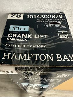 Brand New Hampton Bay Umbrella