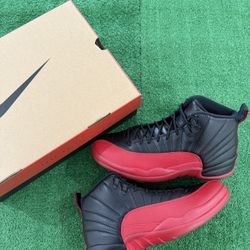 Jordan 12 Flu Game Multiple Sizes