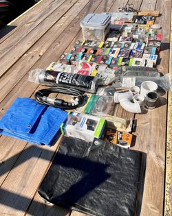 huge Contractor’s Lot Fasteners, Nuts, Bolts Screws, Plumbing, Electric Electrical