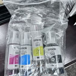 New Epson 502 Ink For Eco Tank Printers